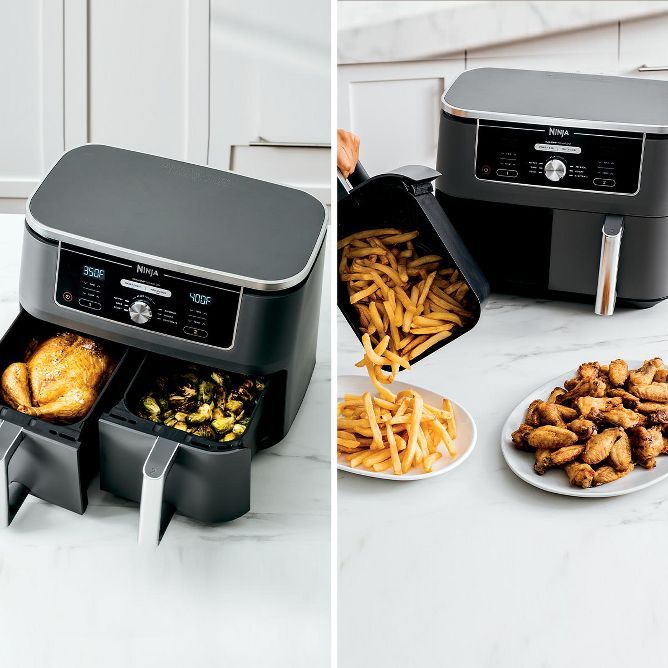 Digital Air Fryer -2 Drawers 9.5L
