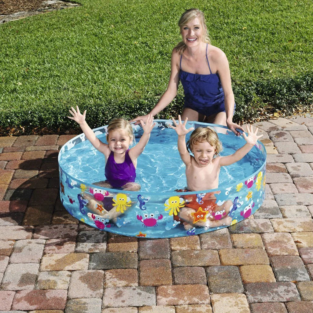 Colored Circular Swimming Pool