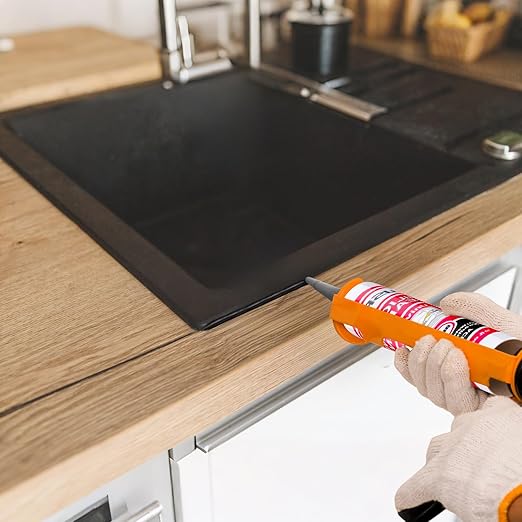 Black RTV Advanced Silicone Sealant & Caulk