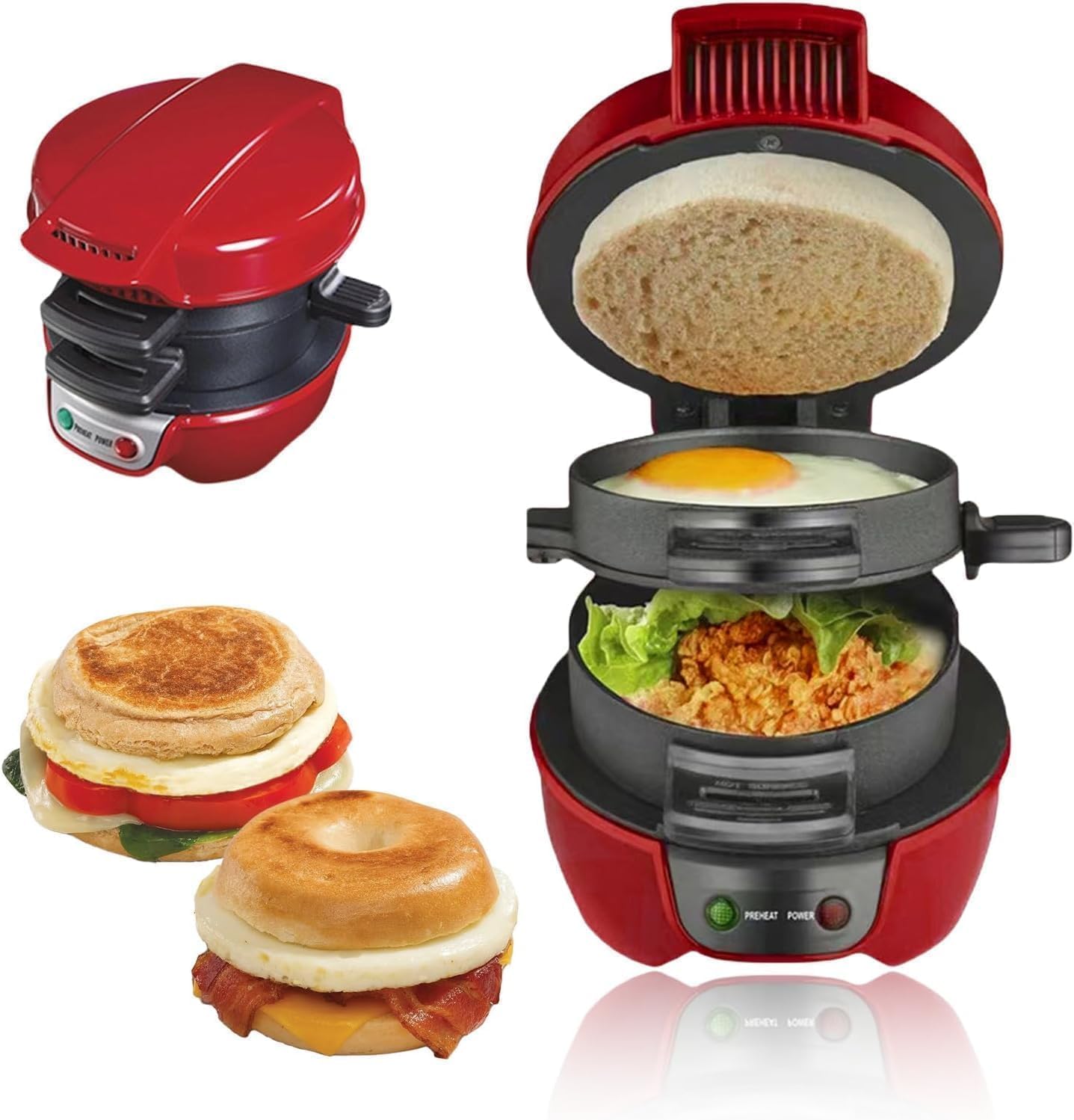Breakfast Sandwich Burger Maker
