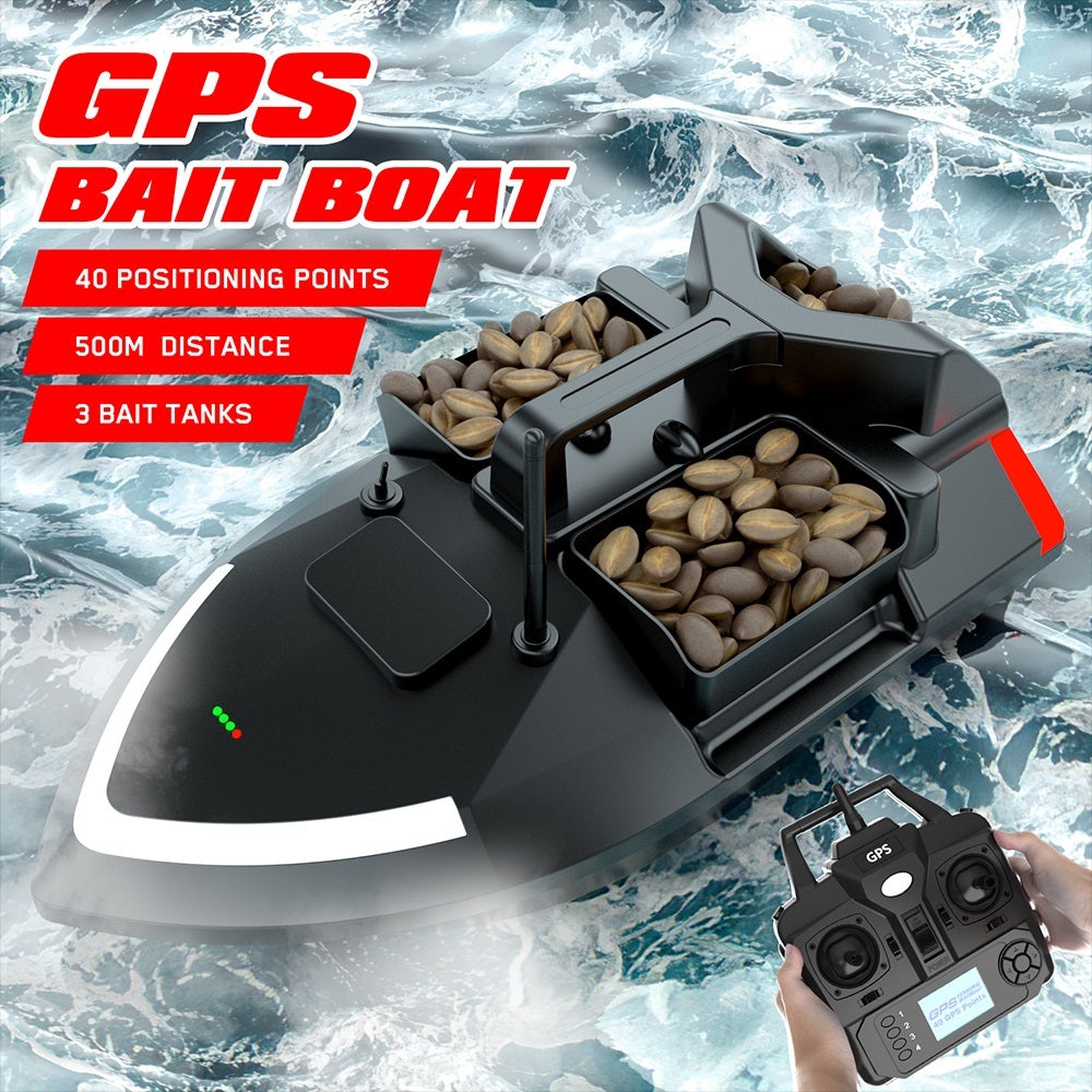 Fish Bait Boats with LED Light for Professional Fishing