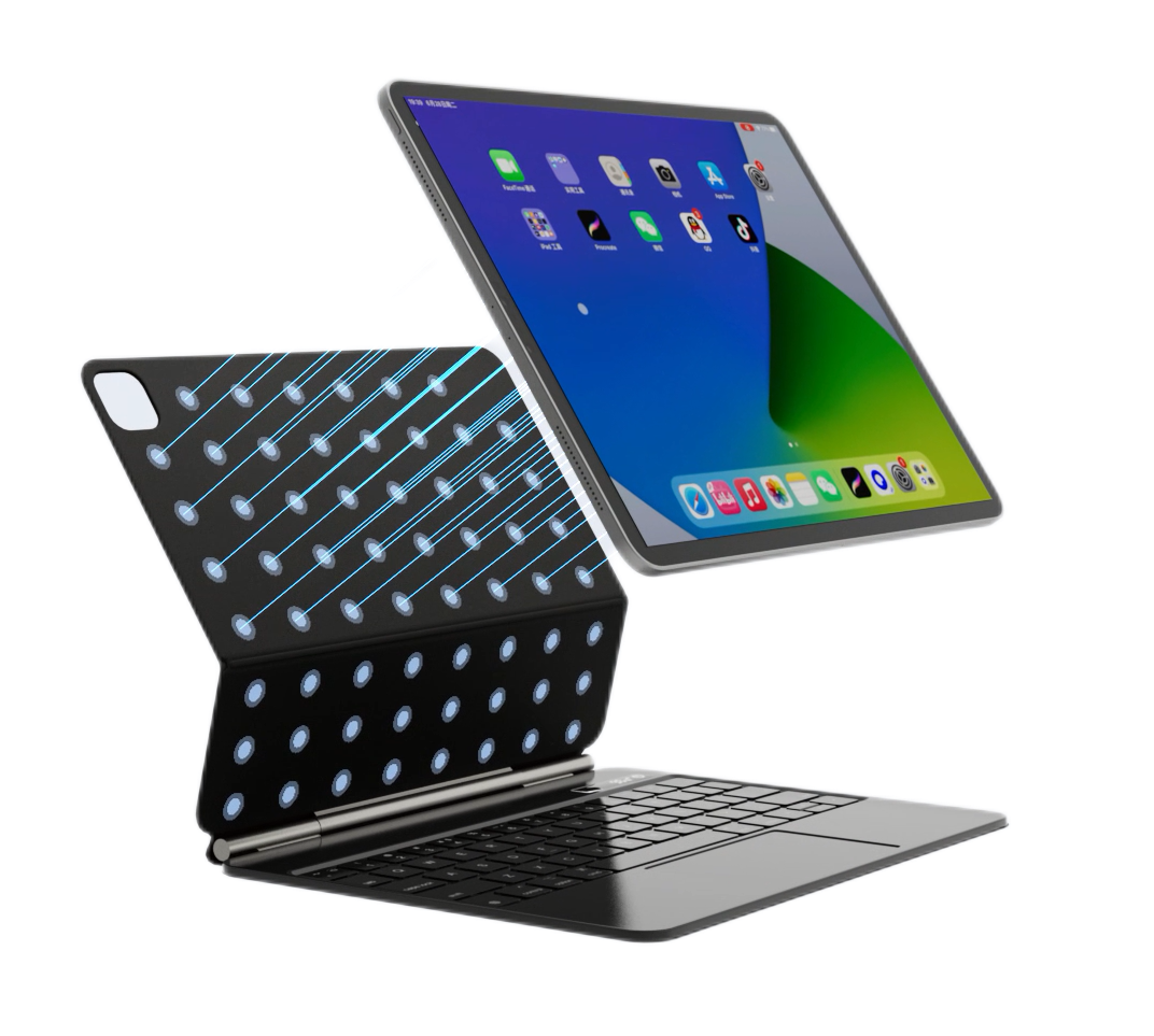 iPad Air 4/5 10.9 & Pro 11 Inch iPad 10 Gen 10.9 Blue Tooth Keyboard