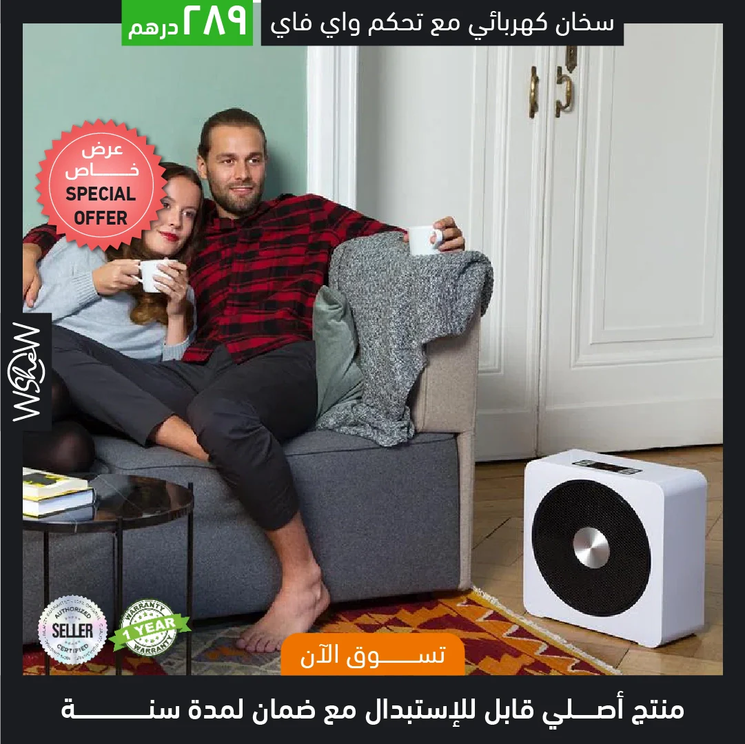 Crown line PTC Portable Heater With WiFi – HT-271