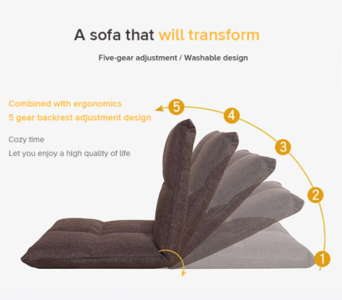 Adjustable Lazy Floor Sofa