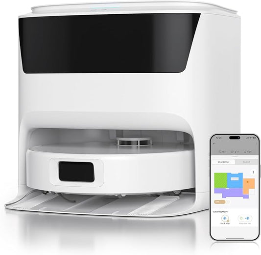 Robot Vacuum and Mop,Dual Spinning Mops