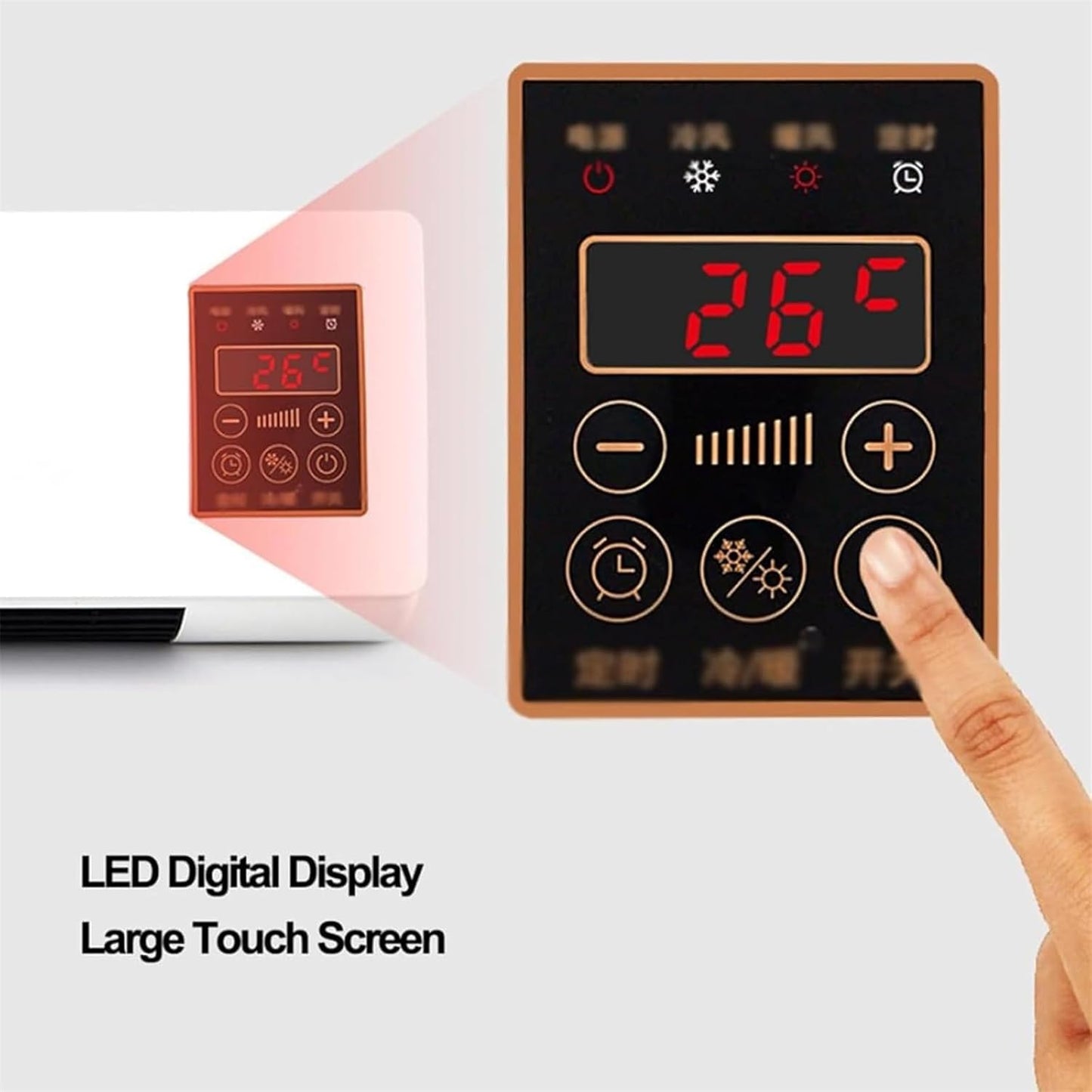 Portable Air Condition, Cold & Hot