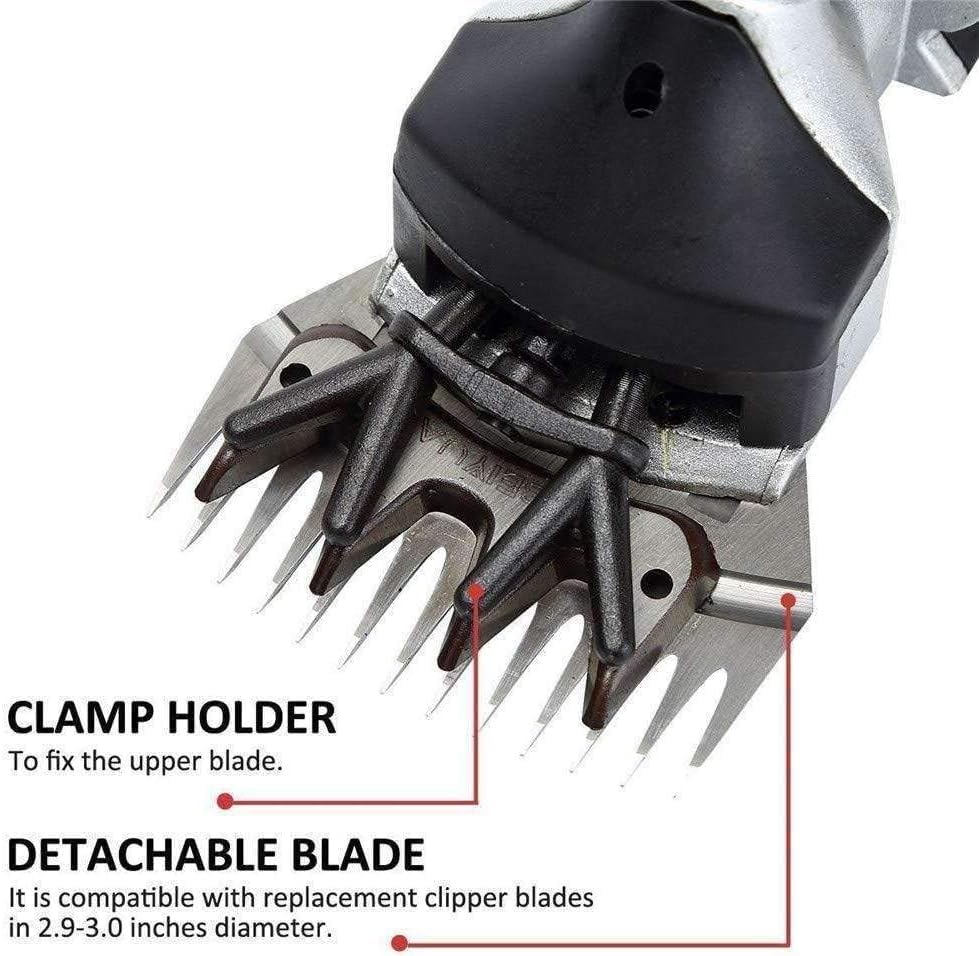 Professional Wool Shears, Adapted for Sheep Grooming