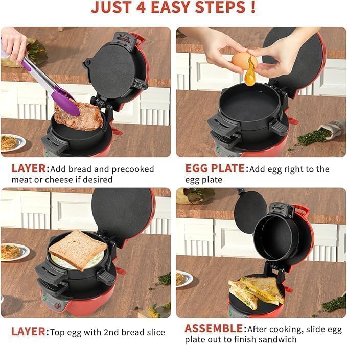 Breakfast Sandwich Burger Maker