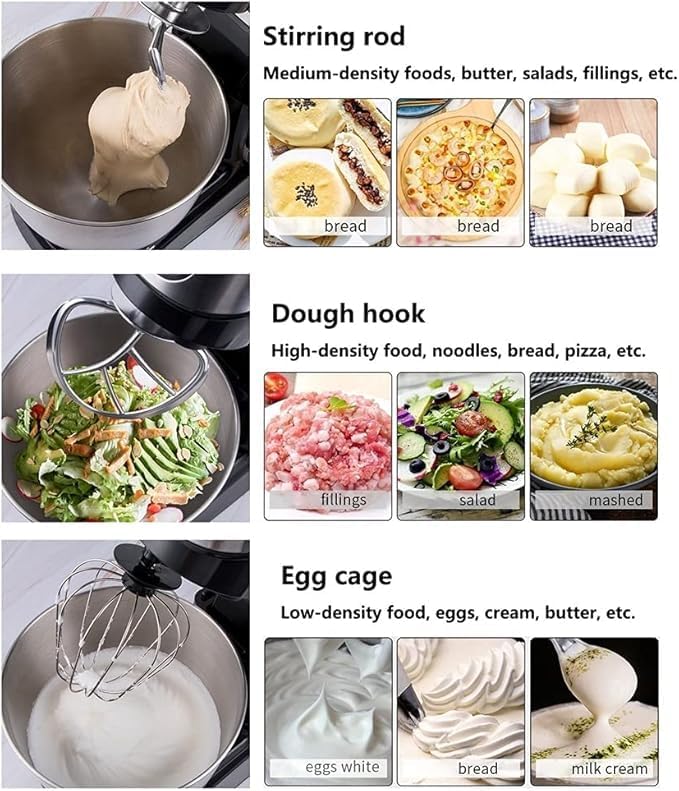 Electric Stand Mixer – 3-in-1 ,1000W