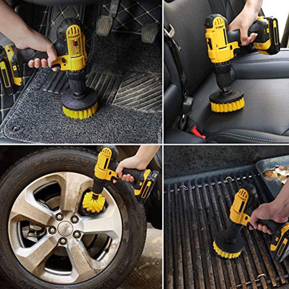 Drill Machine Brsuh Attachment