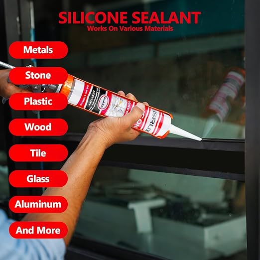 Black RTV Advanced Silicone Sealant & Caulk