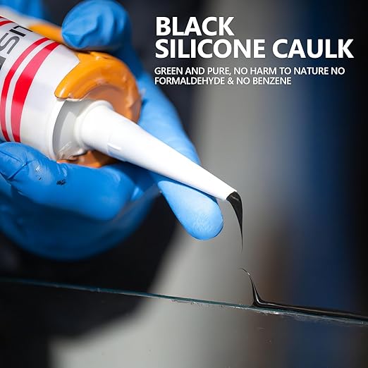 Black RTV Advanced Silicone Sealant & Caulk