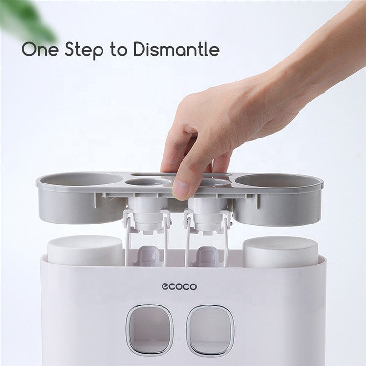 Automatic Toothbrush Holder with Toothpaste