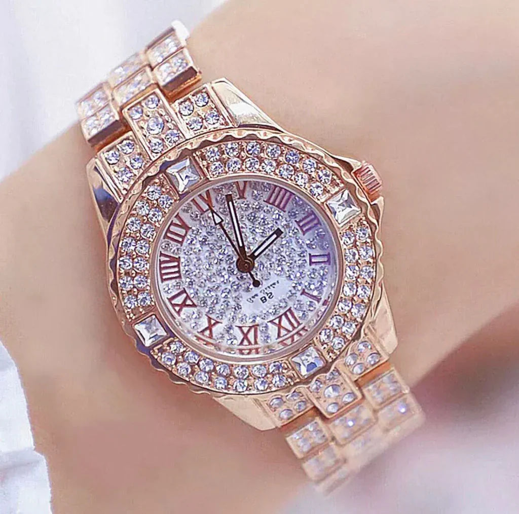 Luxury Women's Bracelet Watches (ROSE GOLD )