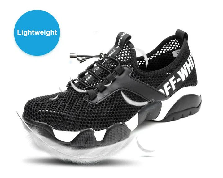 BREATHABLE SAFETY SHOES